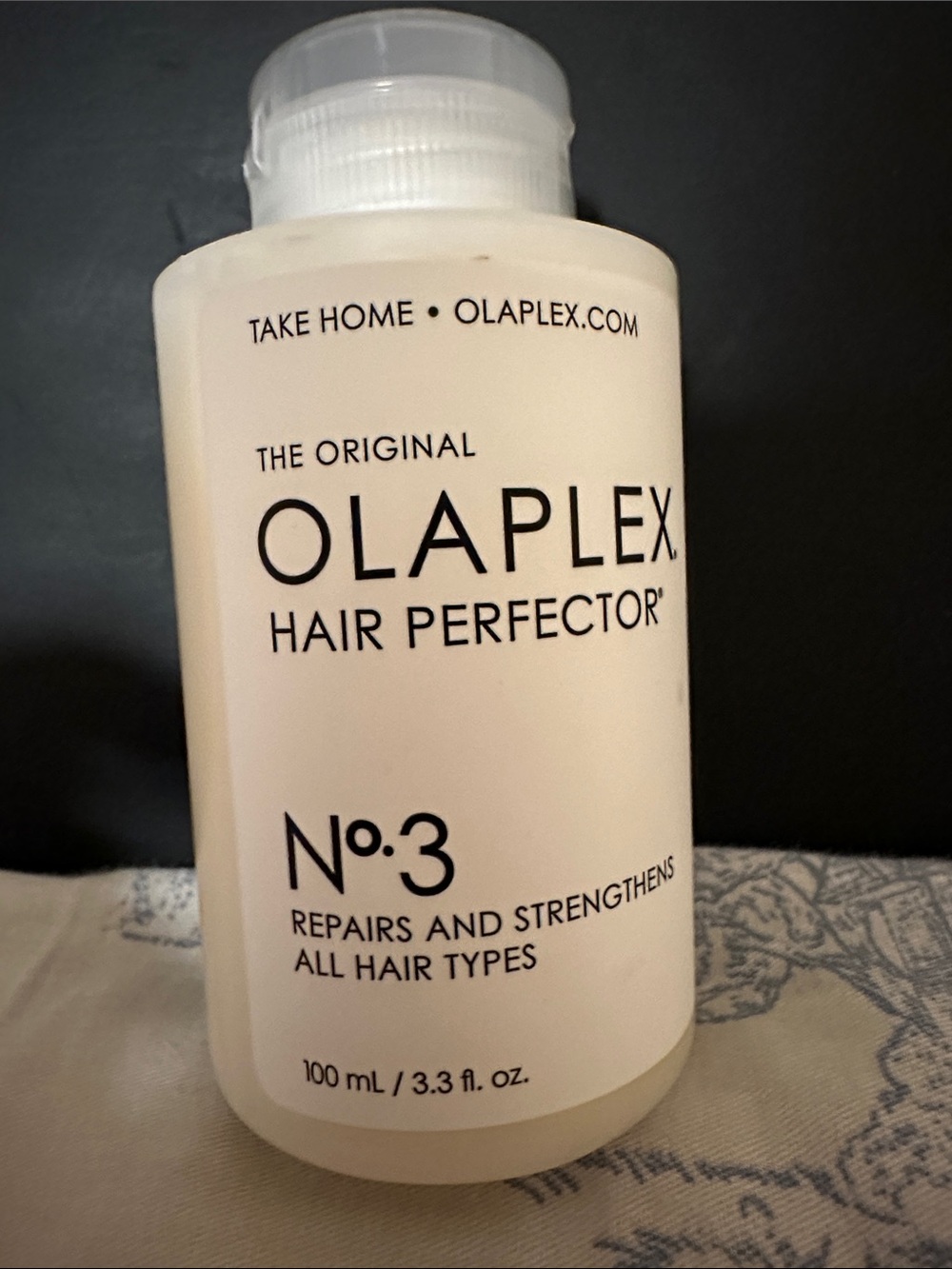 OLAPLEX No.3 Hair Perfector - Cream White Bottle with Black Text